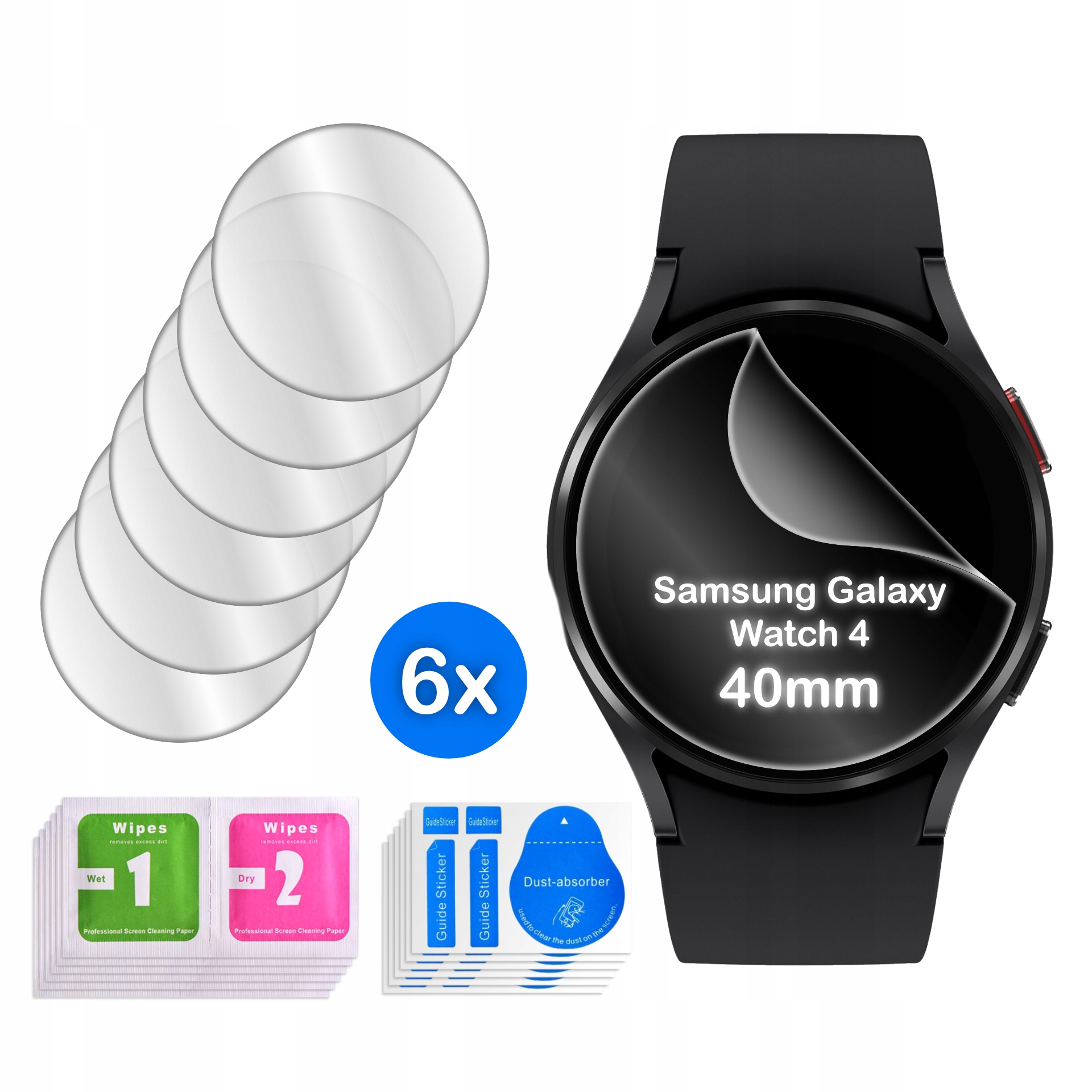Folia do Samsung Galaxy Watch 4 40mm – Nowoczesna ochrona ekranu
