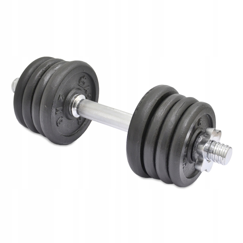 Hantel Żeliwny Regulowany 15 kg MASTER – Idealny do domowej siłowni
