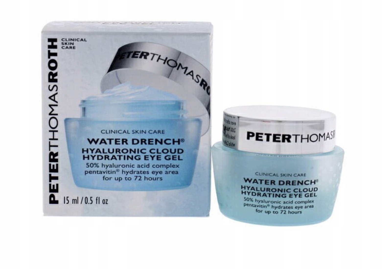 Peter Thomas Roth Water Drench - Nawilżający żel pod oczy z kwasem hialuronowym 15 ml