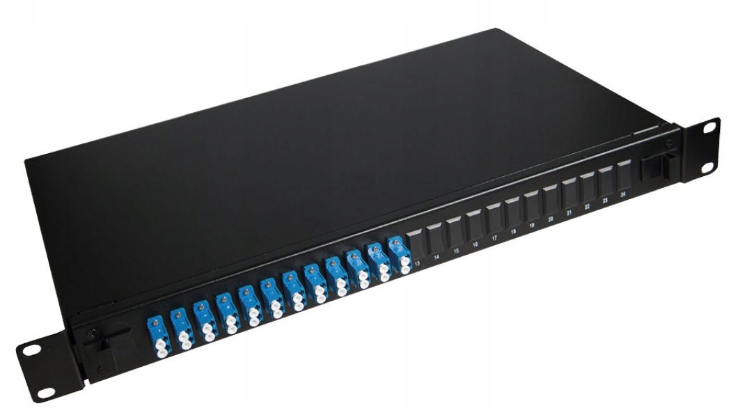 Wydajność – Obsługa światłowodów Single-mode fiber (SMF)