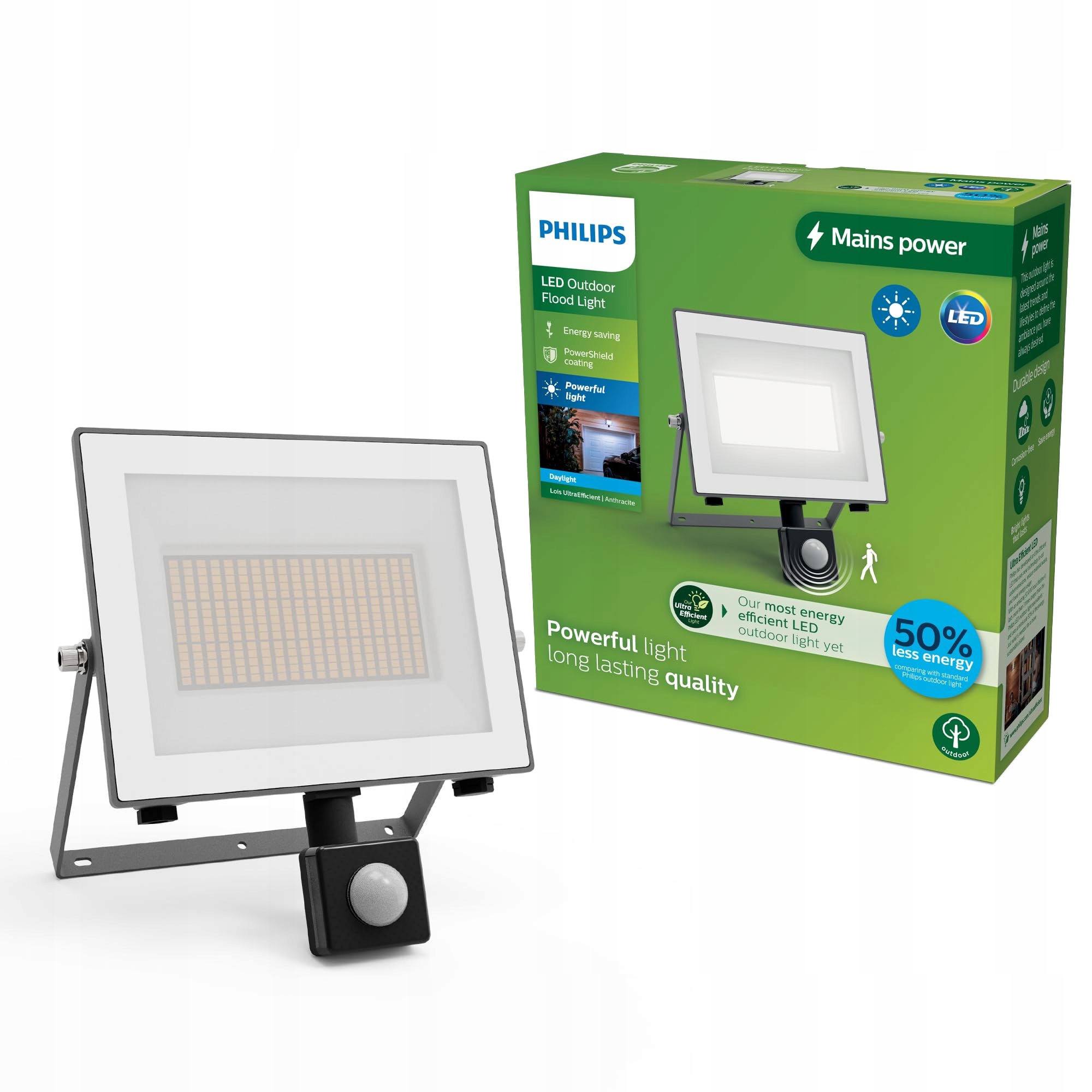 Floodlight SEN 24W 4500LM 5000K IP44 – Efektywne oświetlenie zewnętrzne