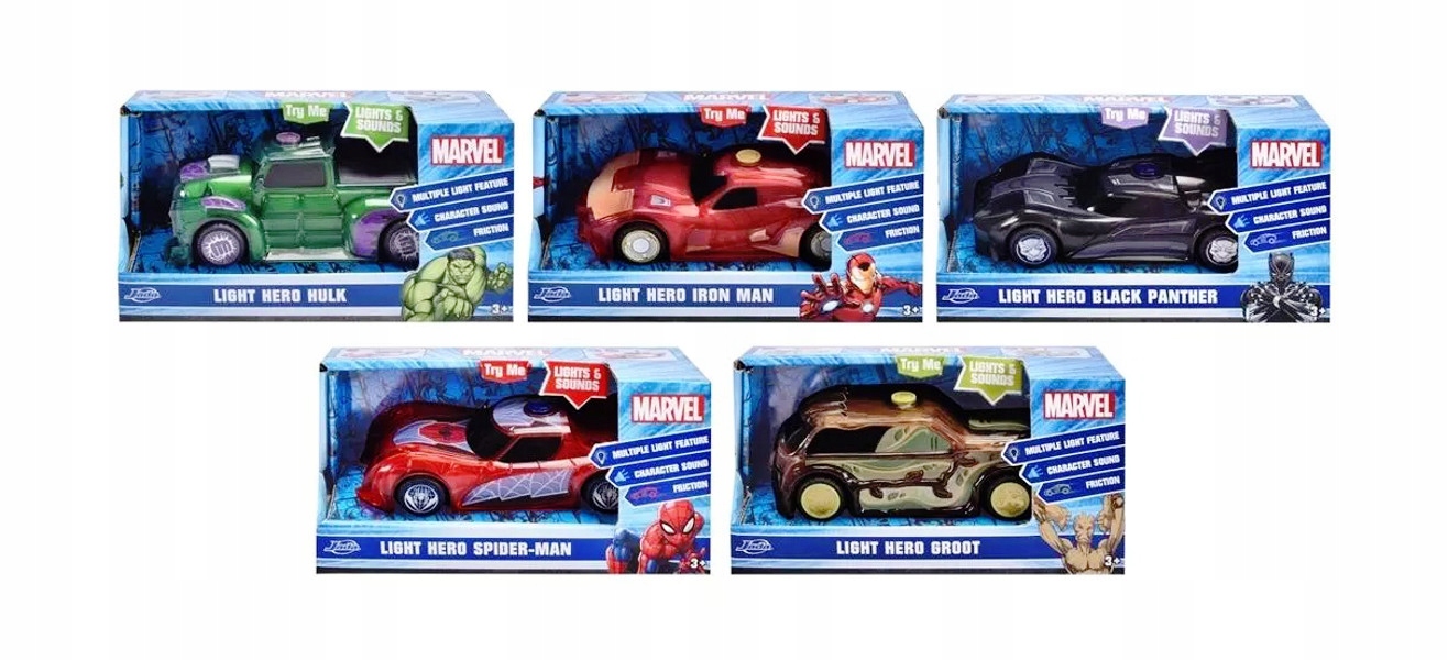 Różnorodne modele w zestawie, wysyłane losowo