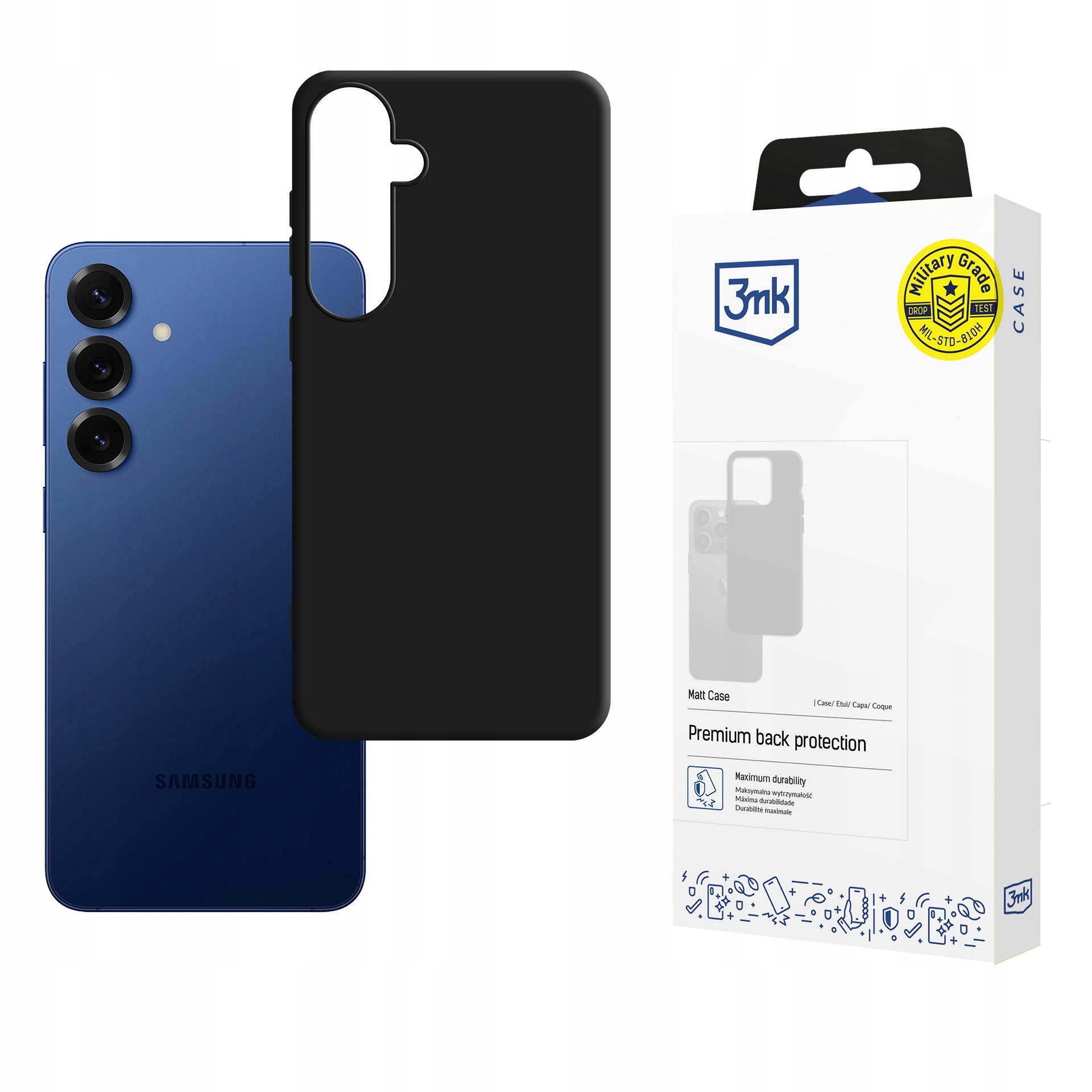 Etui 3MK Matt Case do Samsung Galaxy S25 FE – Ochrona i styl w jednym