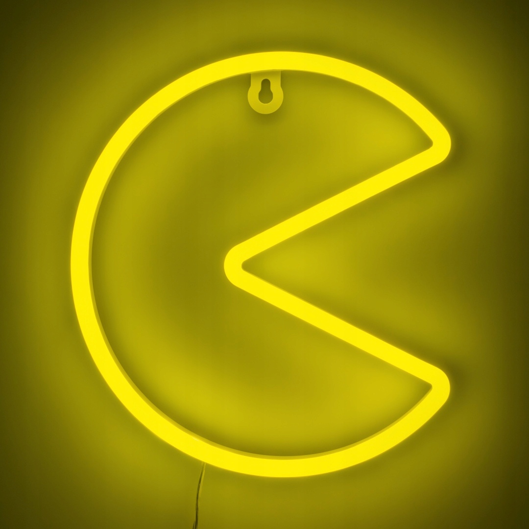 Stylowy design i kultowy motyw Pac-Man