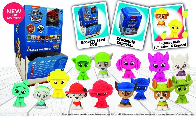 Zbieraj i układaj swoje ulubione postacie z Psi Patrol