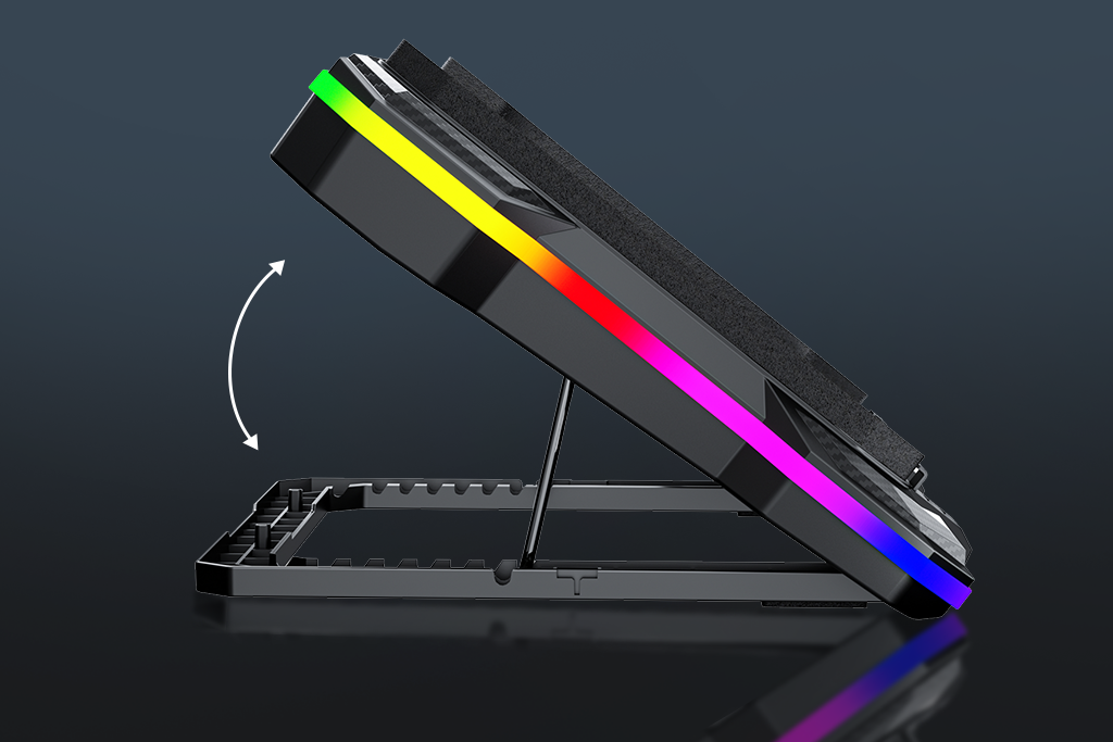 Podświetlenie RGB i ergonomia Atlas 43