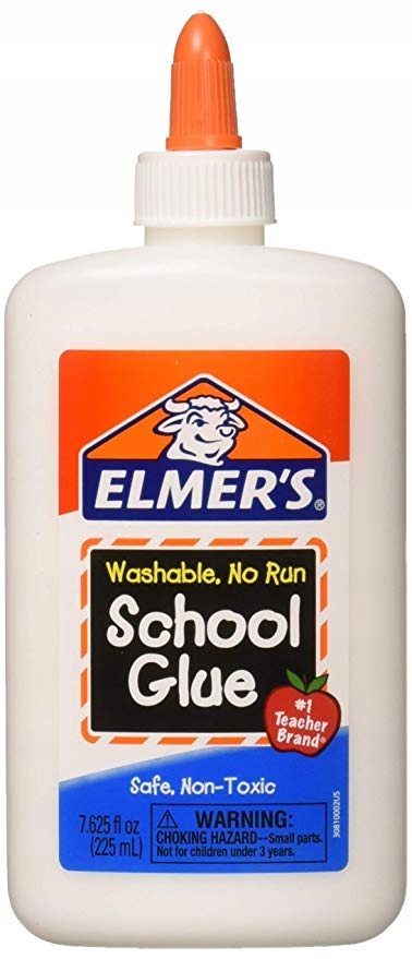Klej szkolny Elmer's, zmywalny w płynie 225ml – Idealny do kreatywnych projektów