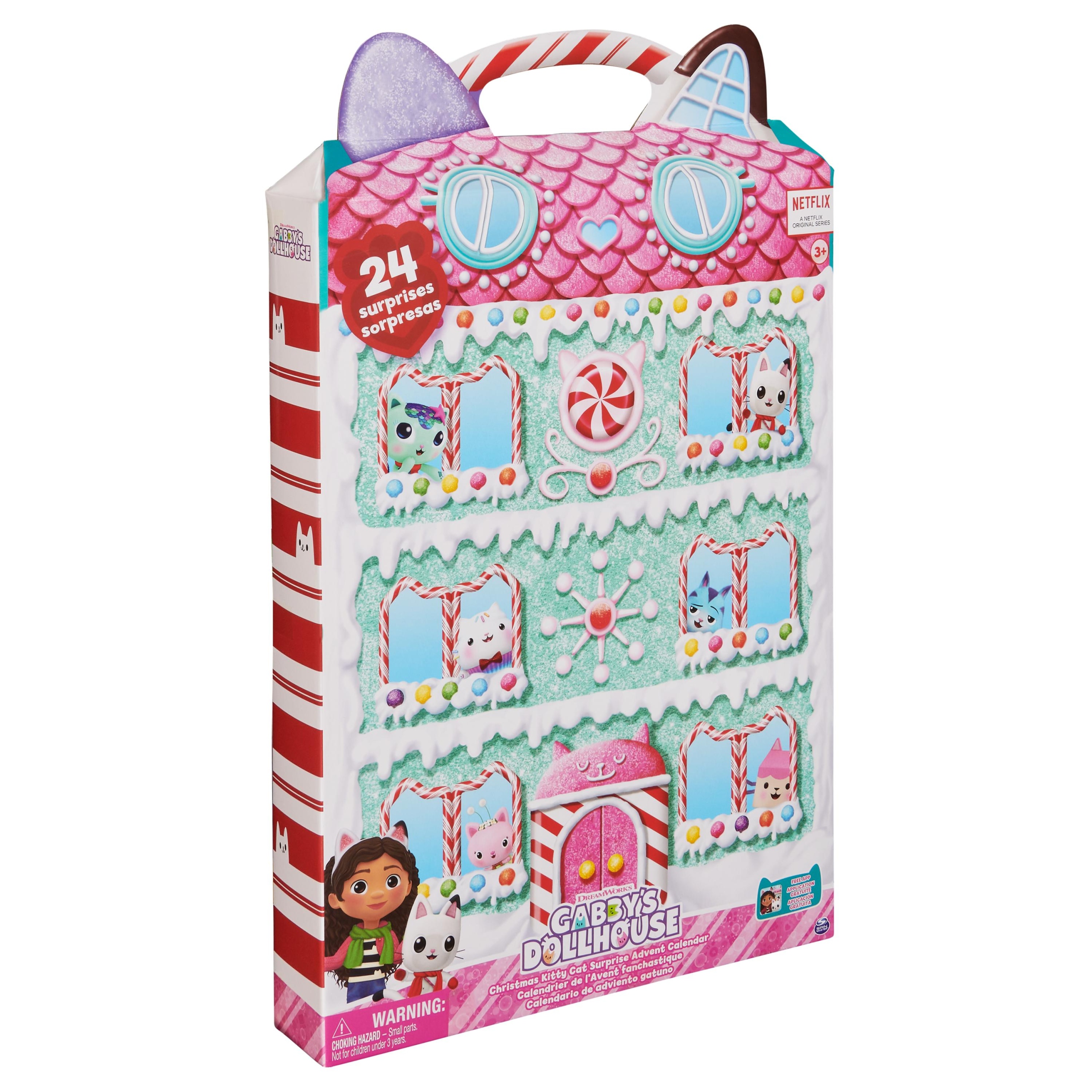 Kalendarz adwentowy Gabby's Dollhouse Sweet Treat 2025 – Magia świąt z Gabiną