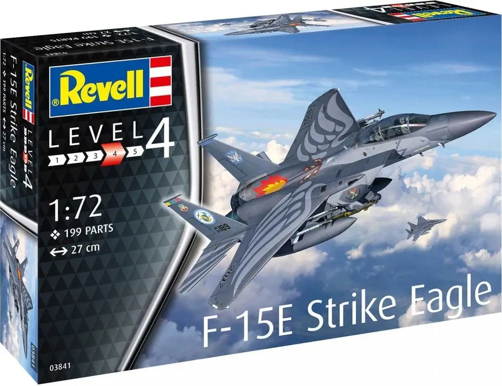 Wymiary i skala modelu F-15E Strike Eagle