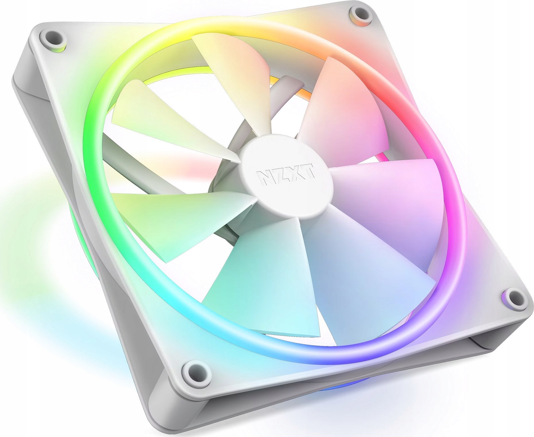 NZXT F120 RGB DUO – Wydajny wentylator RGB 12 cm