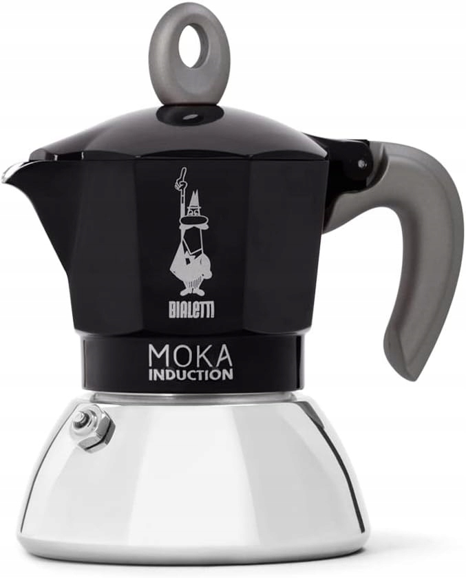 Moka Induction 2 filiżanki – Elegancka kawiarka do parzenia kawy