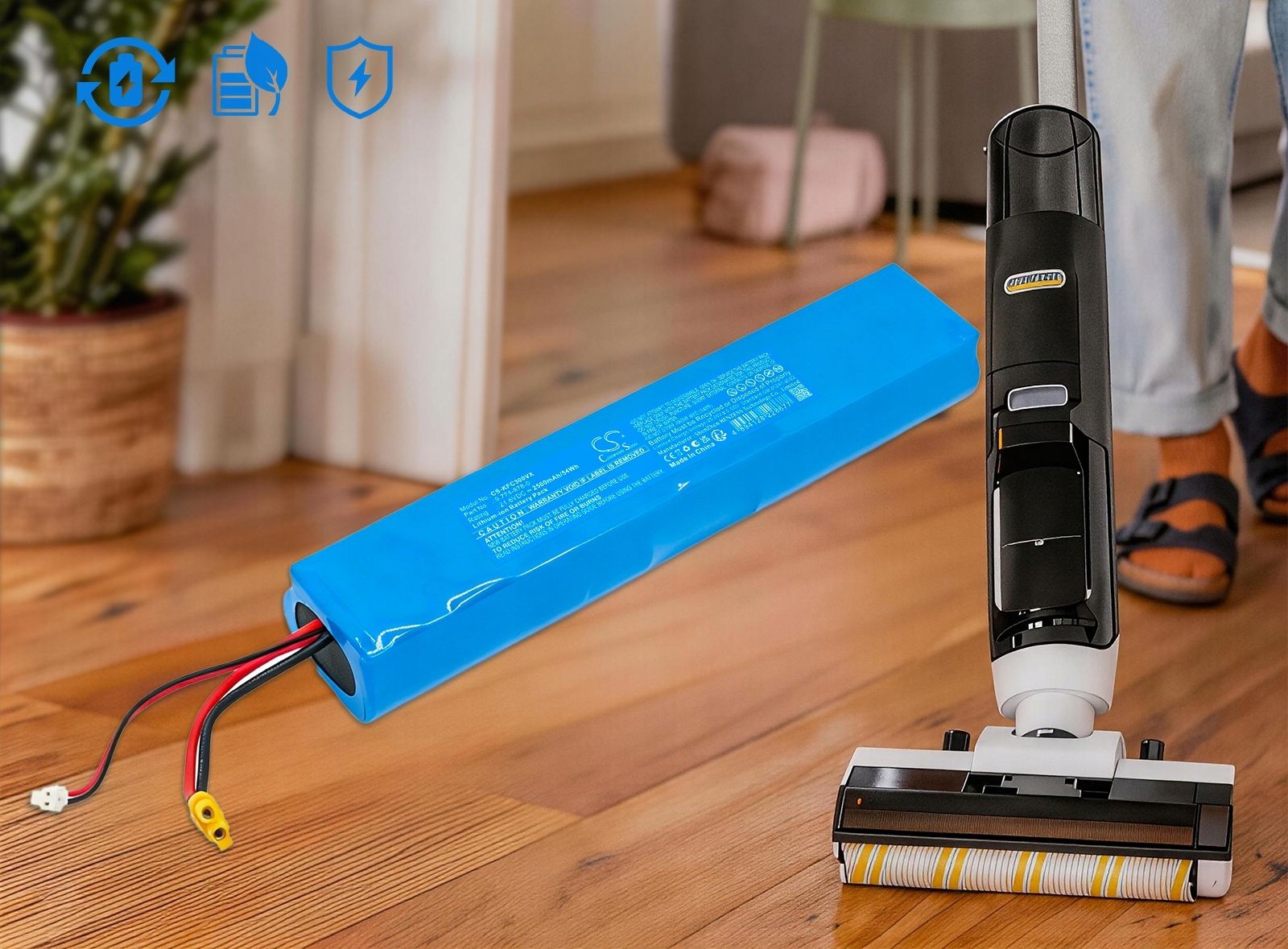 Akumulator Bateria Typu 9.774-978-0 Do Karcher FCV 3 Vacuum Mop – Wydajność i niezawodność