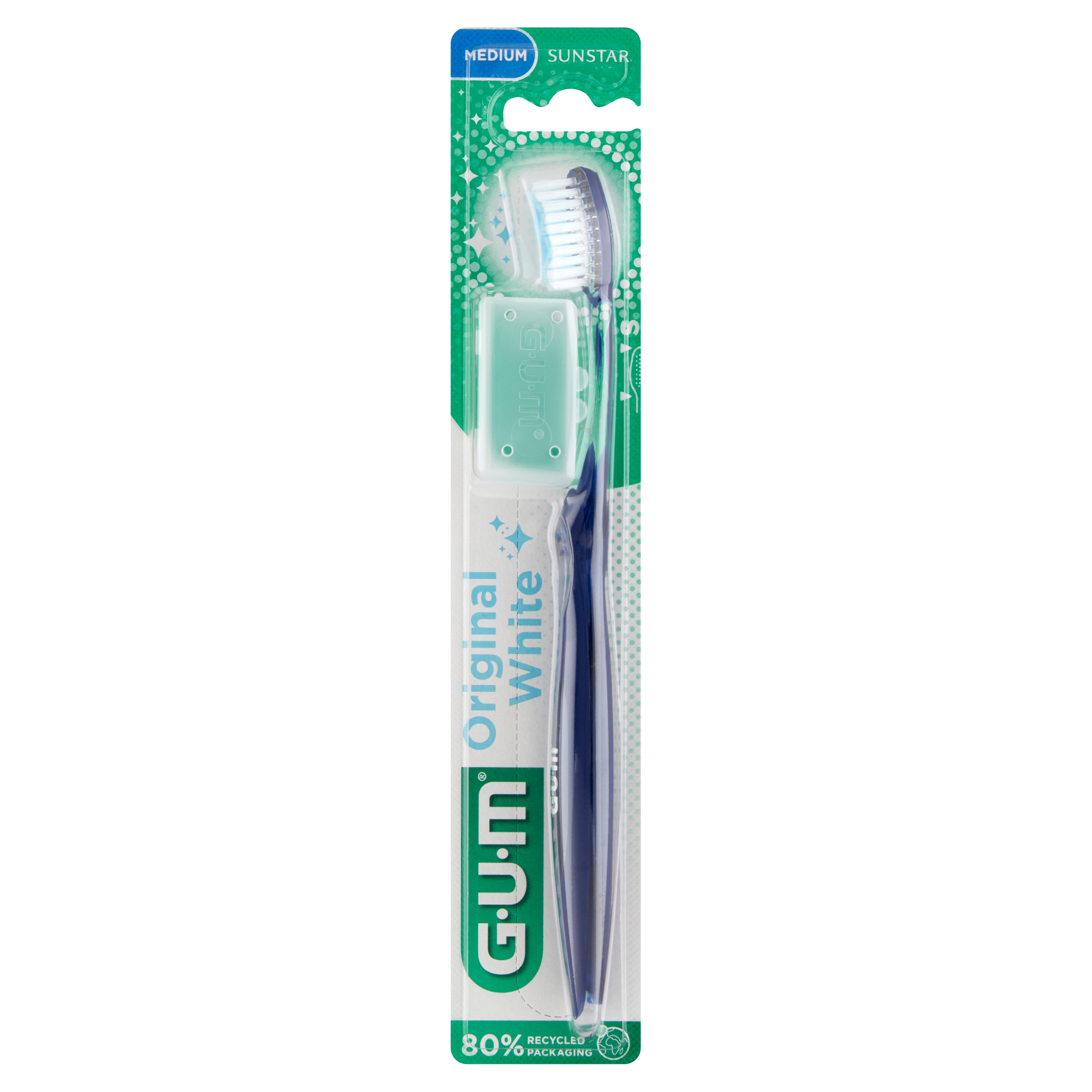 GUM Szczoteczka Original White Medium 563 – Idealna do codziennej pielęgnacji jamy ustnej