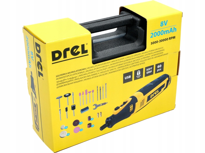 Zestaw 60 akcesoriów – wszystko, czego potrzebujesz w jednym miejscu