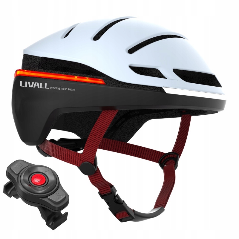 Miejski kask z kierunkowskazami