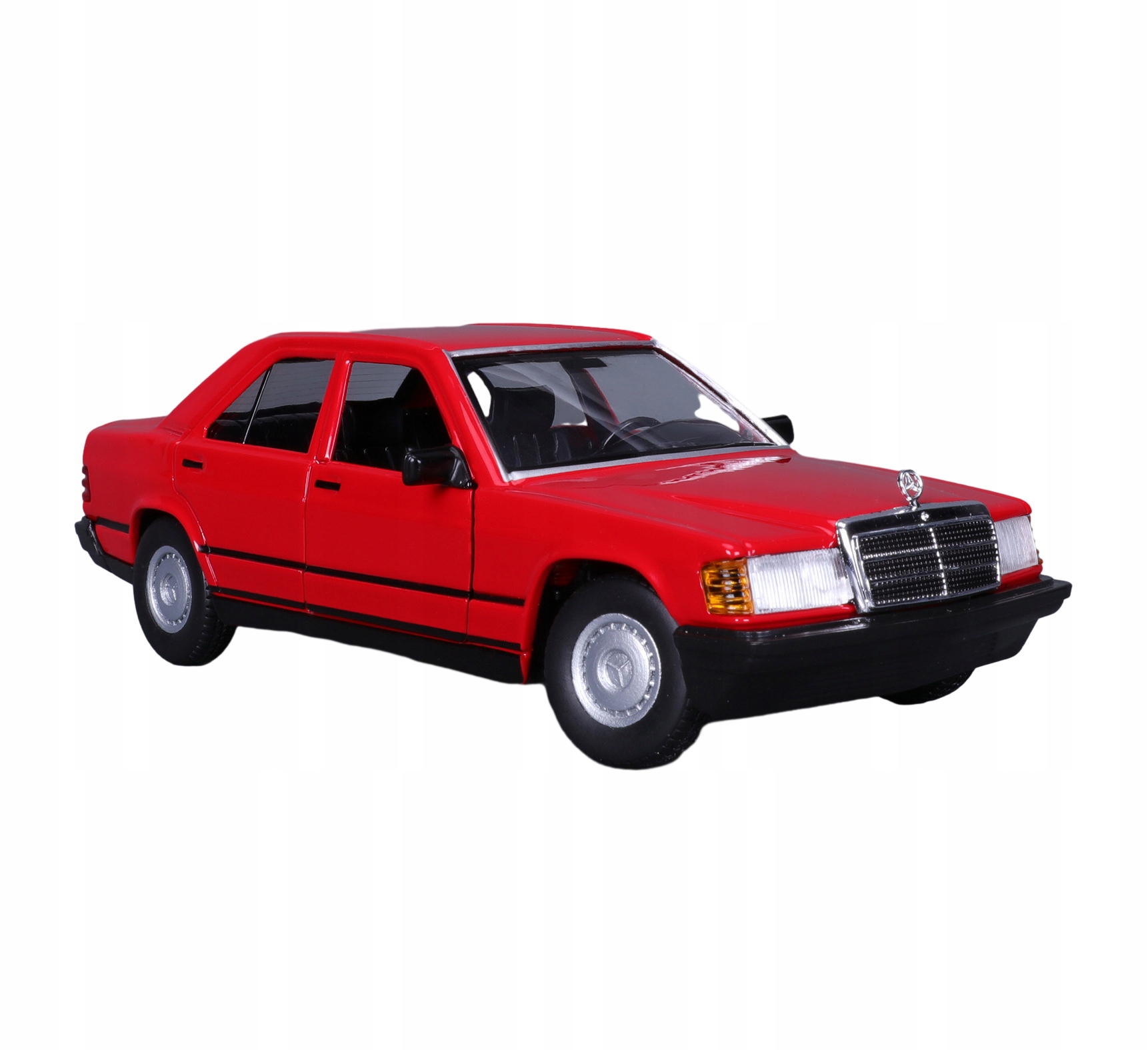 Model metalowy Bburago Mercedes Benz 190E 1987 – Klasyka motoryzacji w Twoim domu