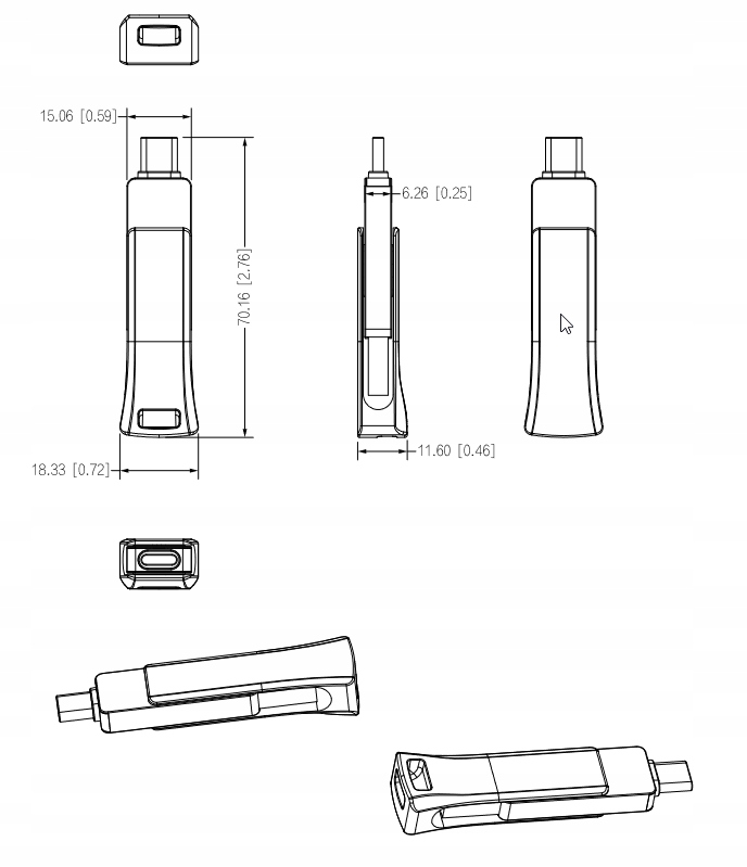 Idealny do przechowywania i przesyłania danych między urządzeniami