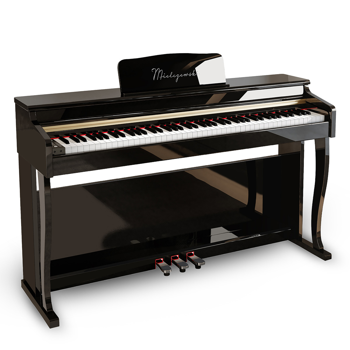 Pianino cyfrowe PRELUDE Mielczewski – Elegancja i autentyczne brzmienie w Twoim domu