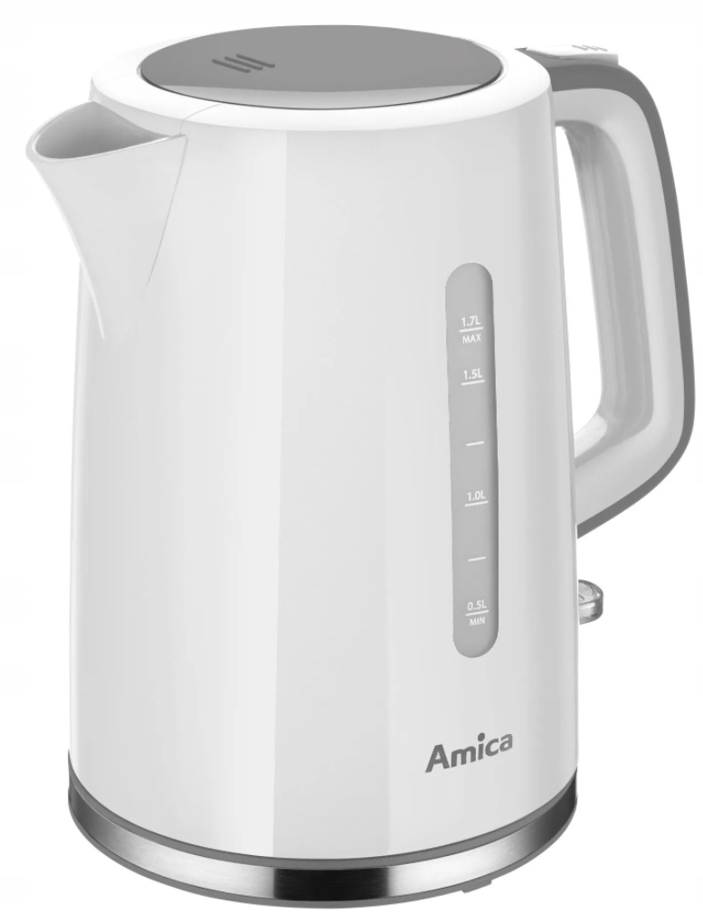 Czajnik elektryczny Amica KF 1015 1,7l 2200W – Wygoda i styl w Twojej kuchni