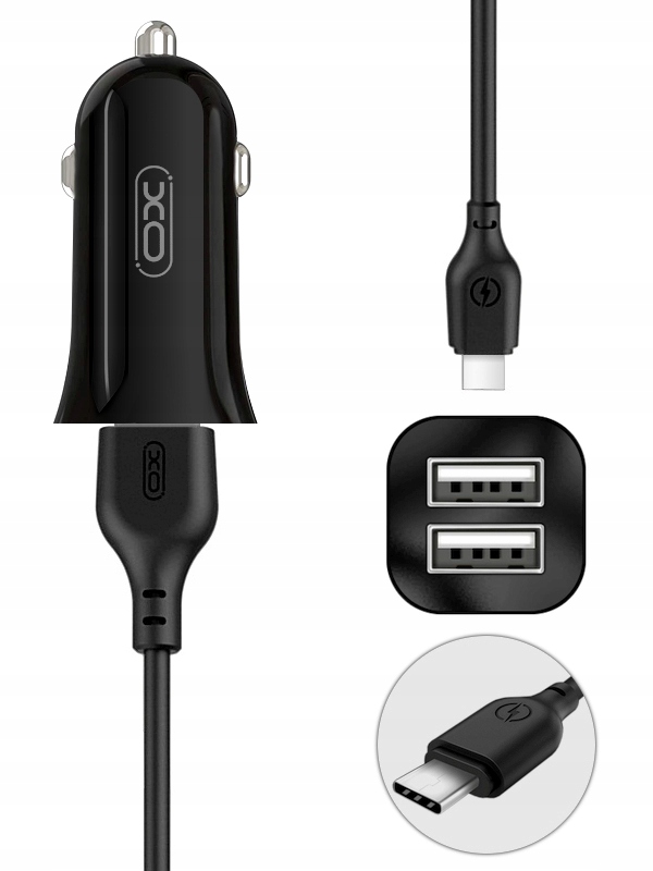 Podwójne gniazdo USB – Ładowanie dwóch urządzeń jednocześnie