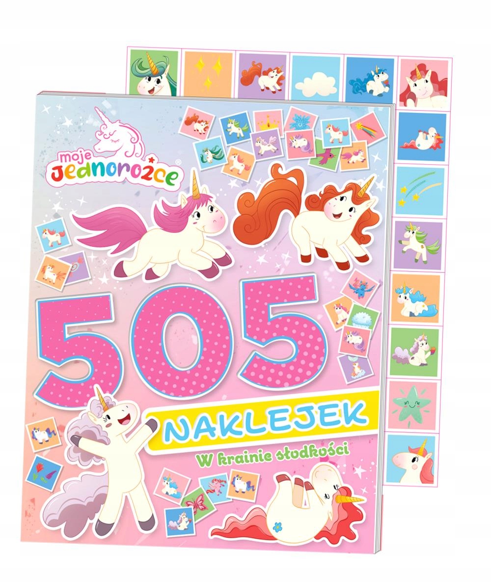 505 naklejek z ulubionymi bohaterami