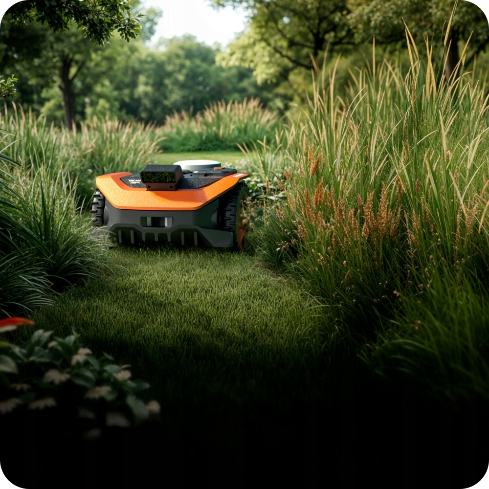 Funkcje dostosowania wysokości koszenia z aplikacji