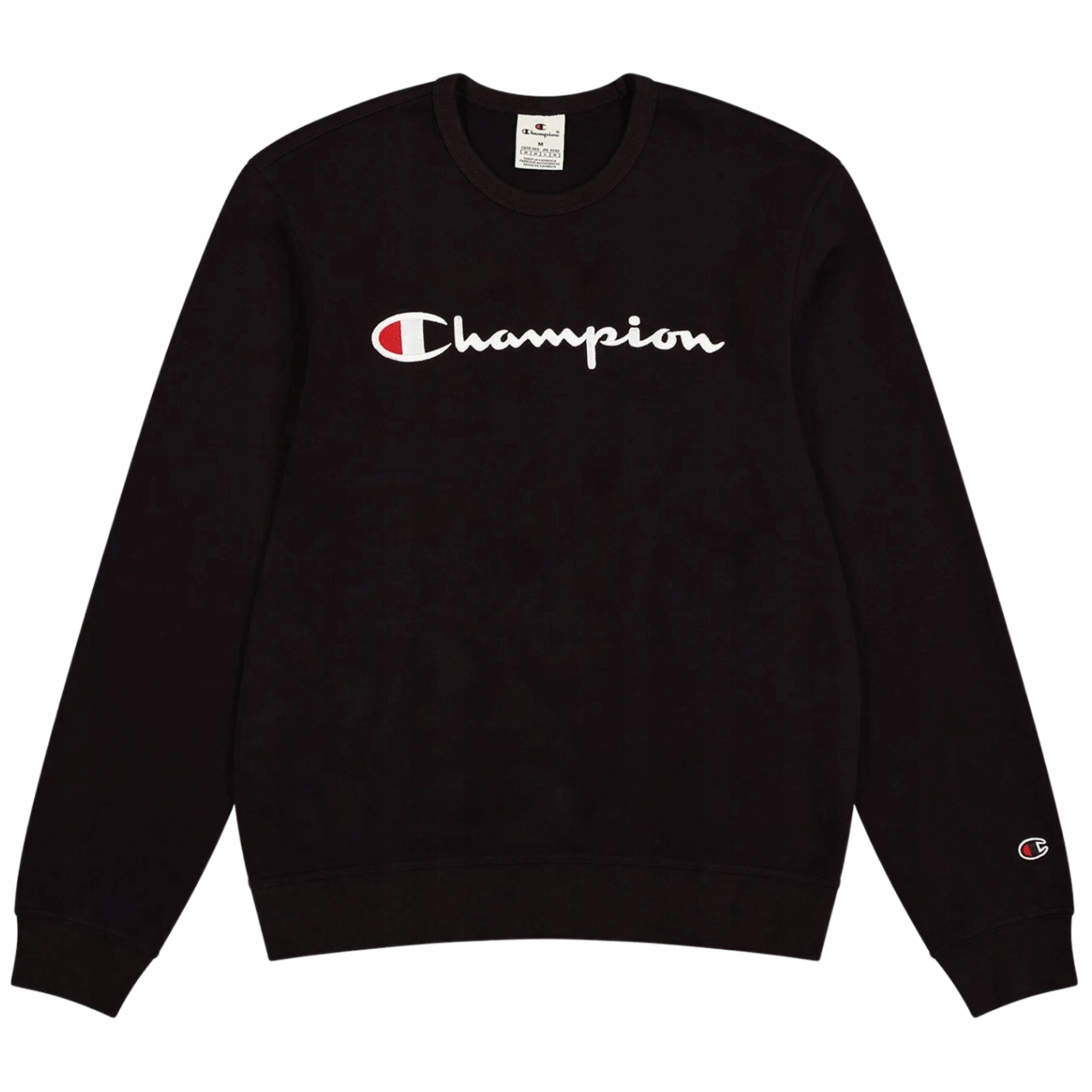 Bluza męska Champion Crewneck Sweatshirt czarna – Komfort i styl na co dzień