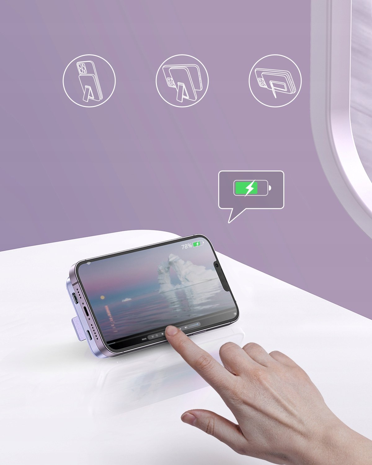 Powerbank Innostyle INNOSTYLE POWERSWITCH – Szybkie ładowanie i elegancja w jednym