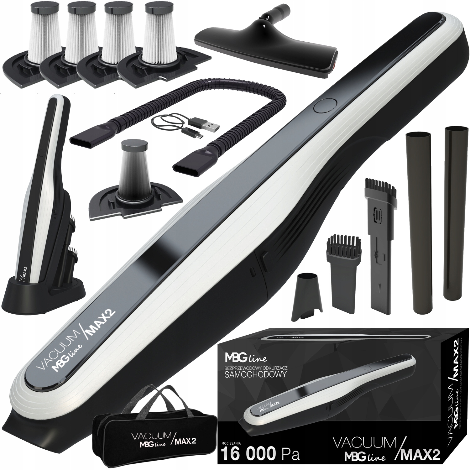 Odkurzacz Luxury Bezprzewodowy MBG line VACUUM MAX 2 – Nowa jakość sprzątania