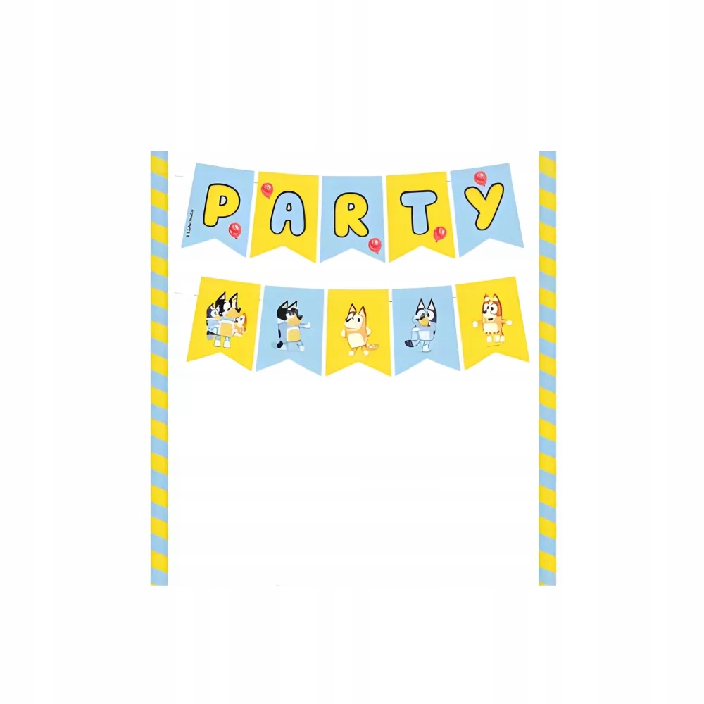 Wyjątkowy design z postaciami z bajki Bluey