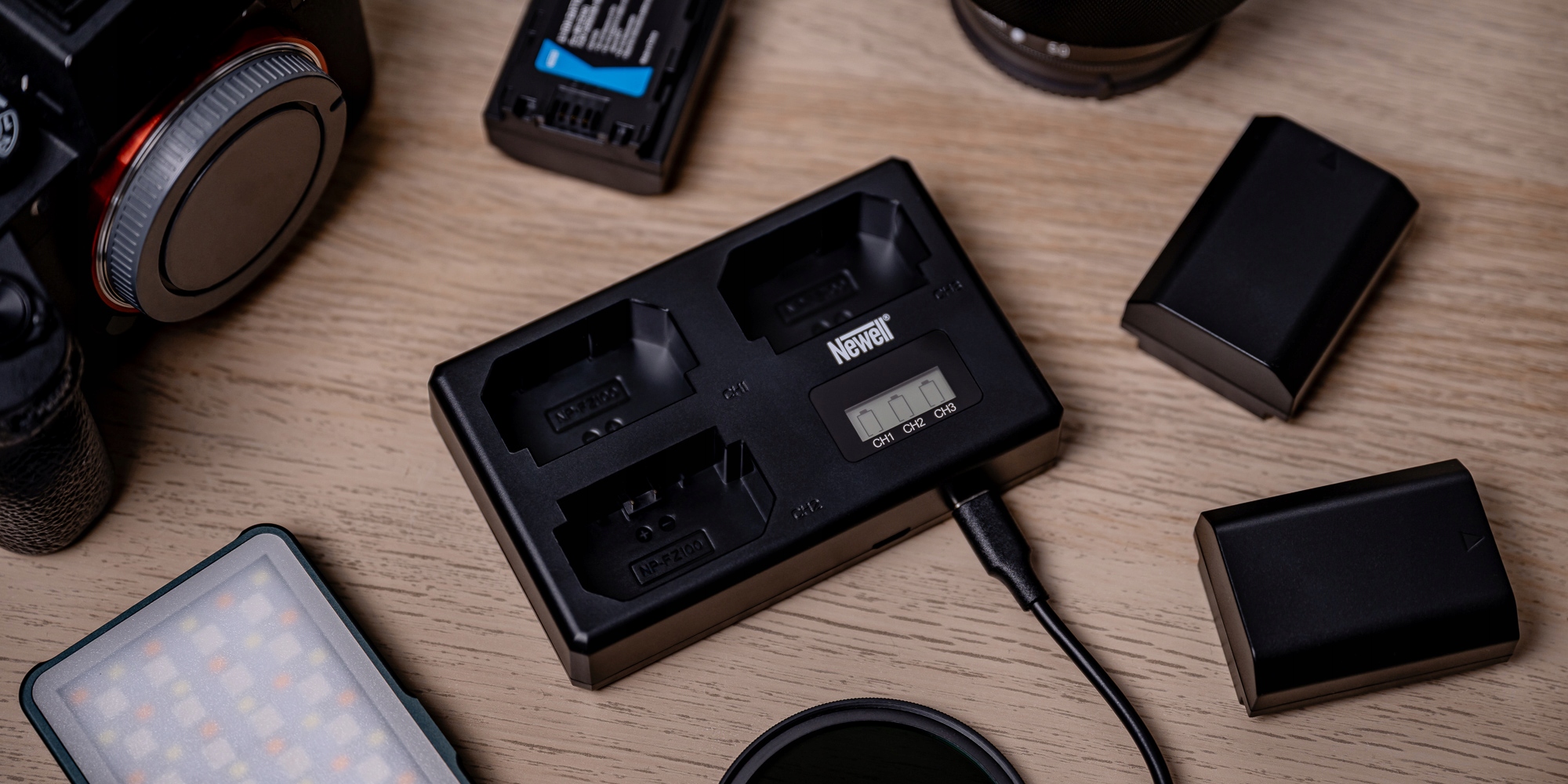 Główne cechy ładowarki Newell TT-USB-C