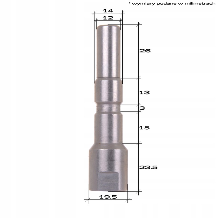 Przyłącze gwintowe M22 i 1/4