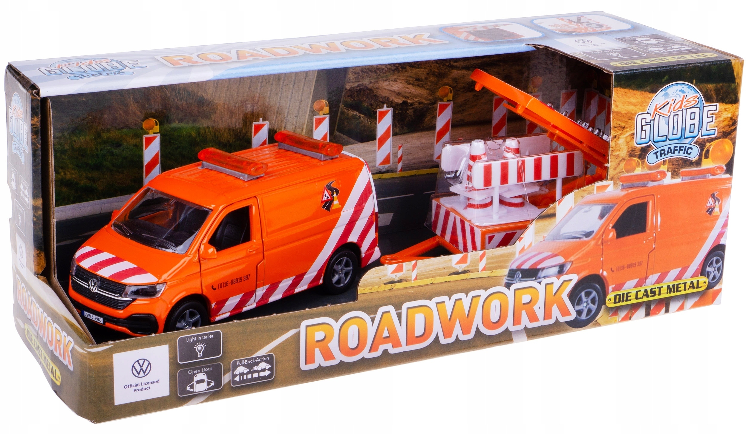 VW T6 Służba Drogowa – Wspaniała zabawa dla dzieci