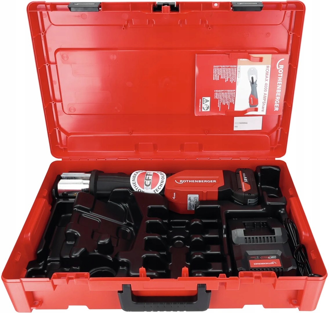 Akumulatorowa Zaciskarka ROMAX 4000 – Wydajność i mobilność w jednym