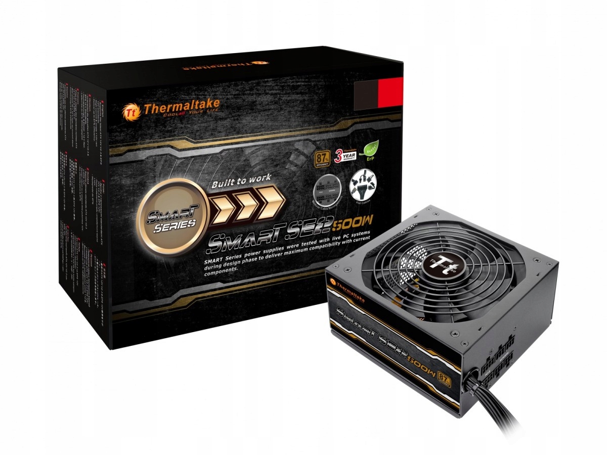 Zasilacz Thermaltake Smart SE2 500W – Wydajność i niezawodność w jednym