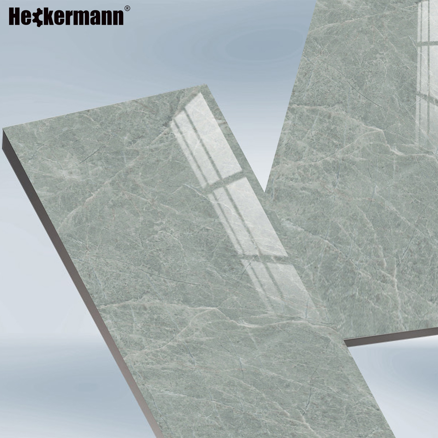 Samoprzylepny panel ścienny 30x60 cm Heckermann Marmur 6210 Połysk – Nowoczesna dekoracja bez remontu