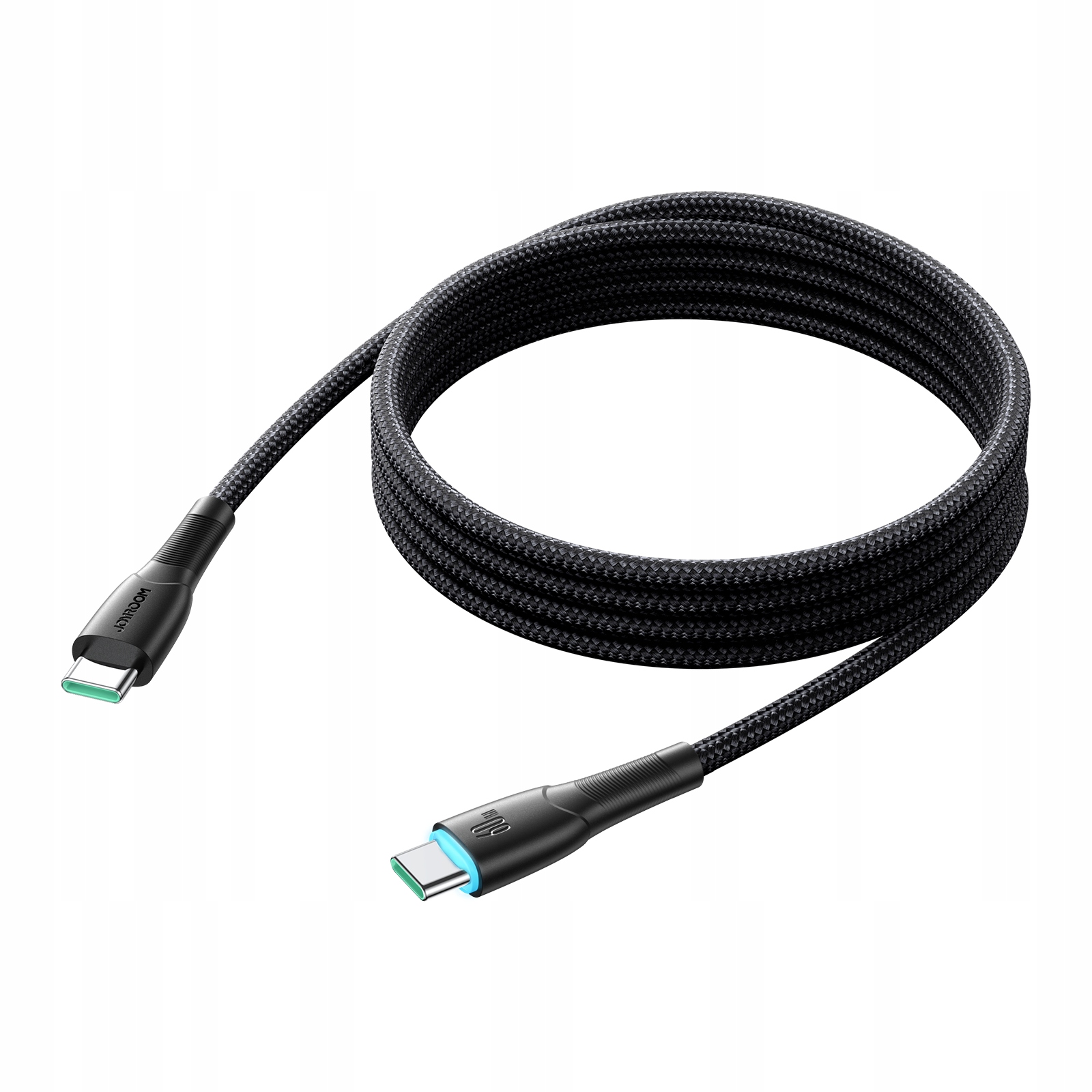 Kabel Joyroom Starry Series SA32-CC3 USB-C - USB-C 1 m Czarny – Szybkie ładowanie i przesył danych