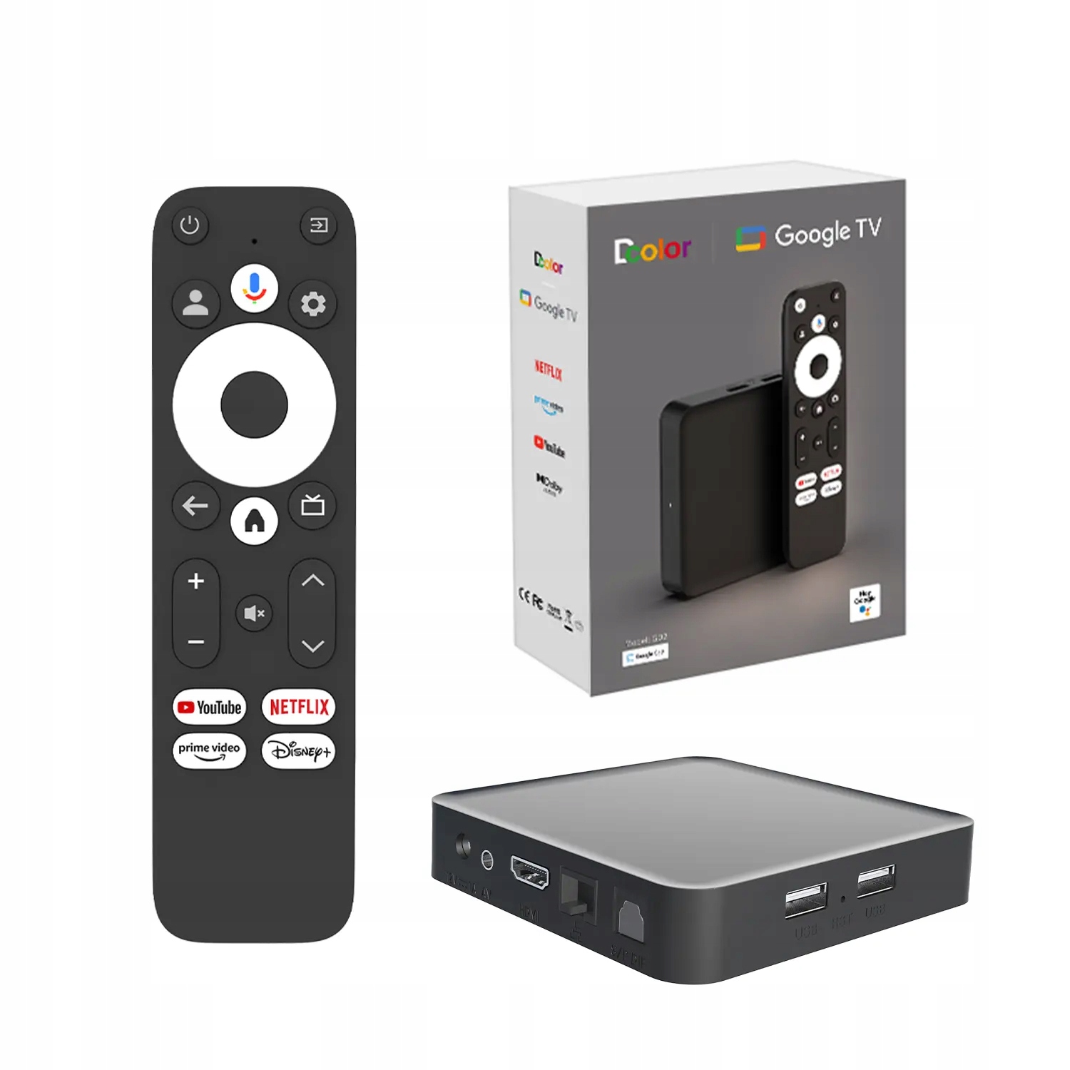 Smart TV Box DColor GD2 2/32GB – Twoje centrum multimedialne