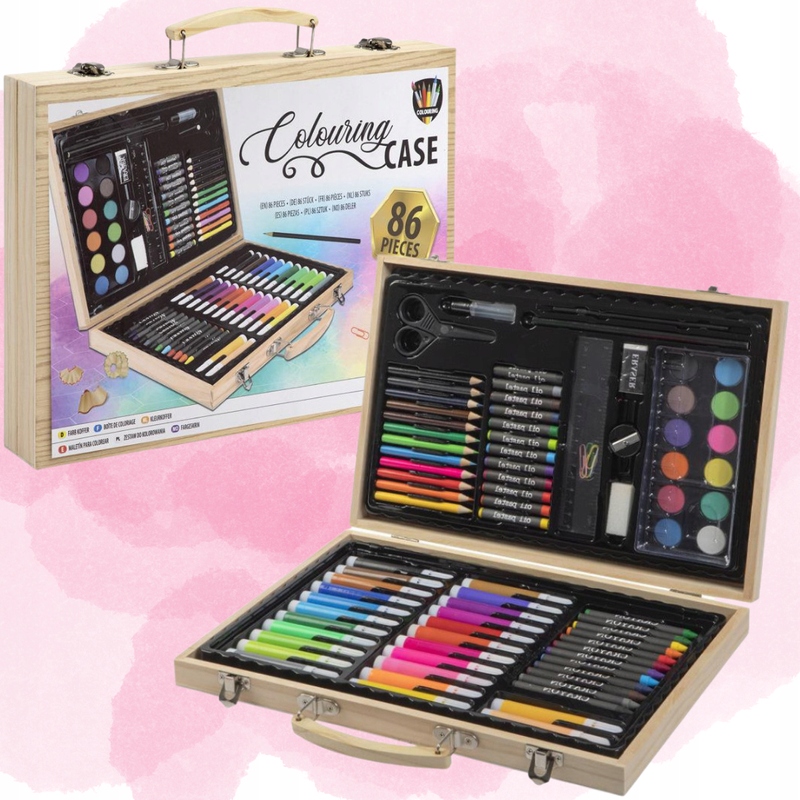 Zawartość zestawu: 86 elementów do twórczej zabawy