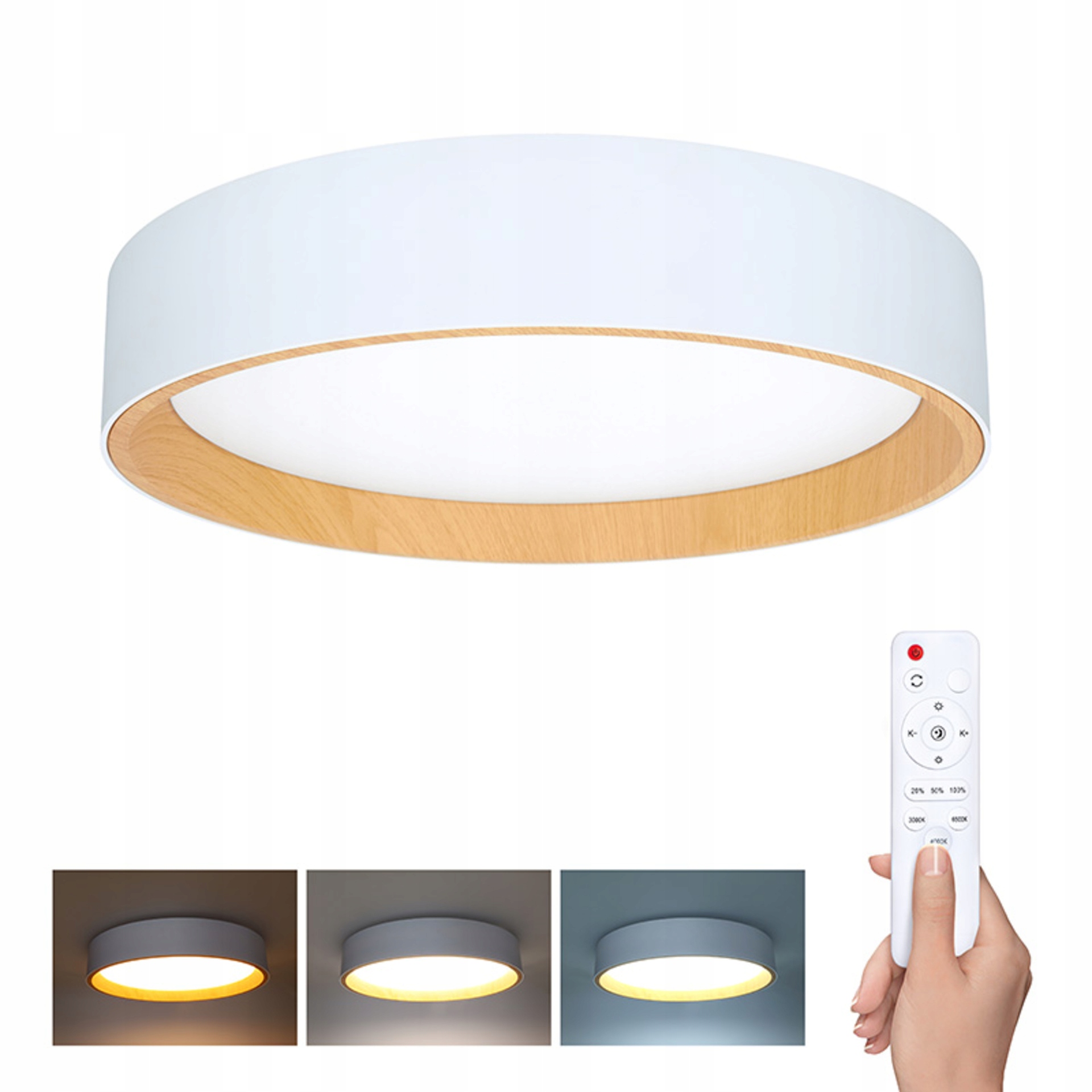 Solight LED Oświetlenie z Dálkovým Ovladačem Larios White – Nowoczesne i Funkcjonalne
