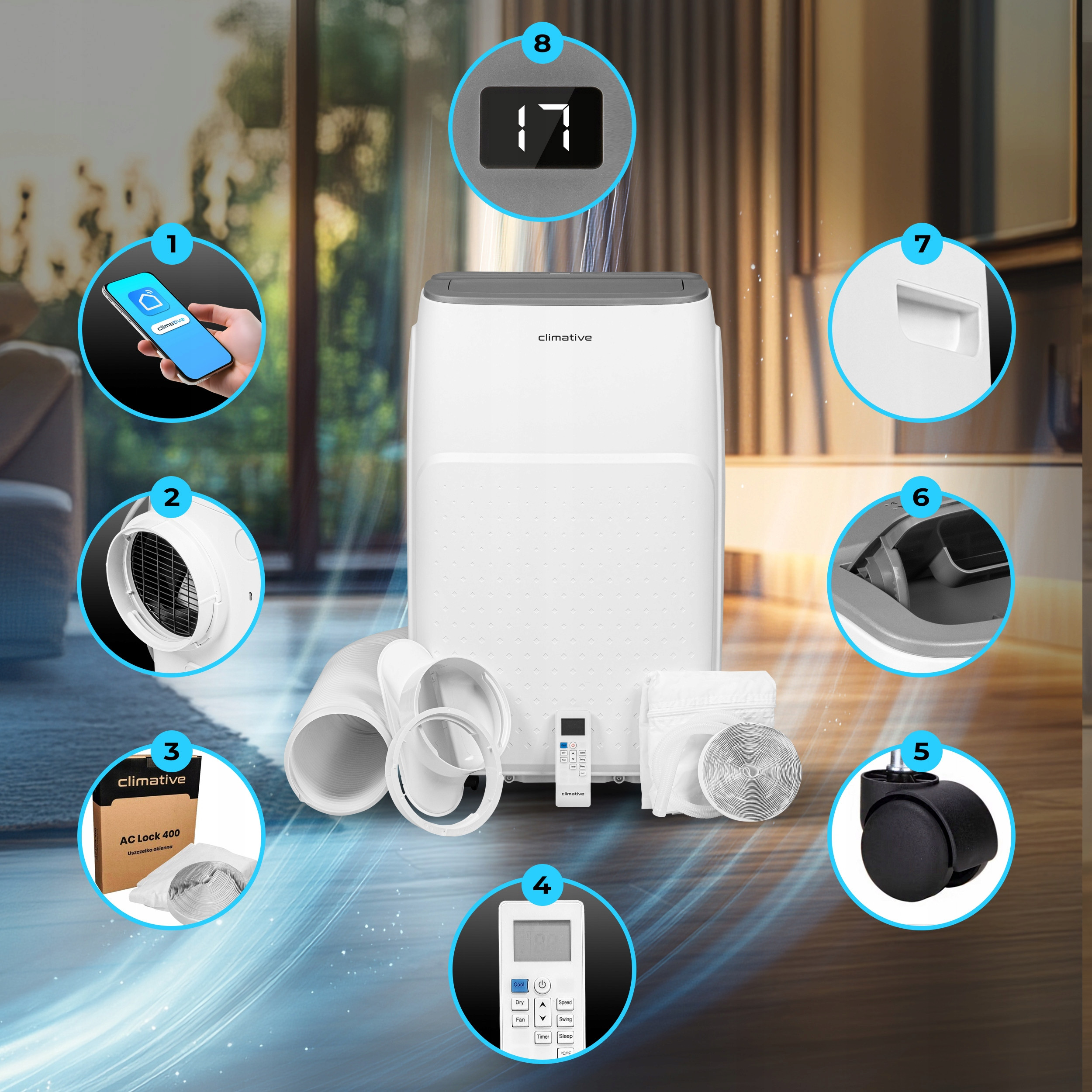 Klimatyzator przenośny  Climative Jet