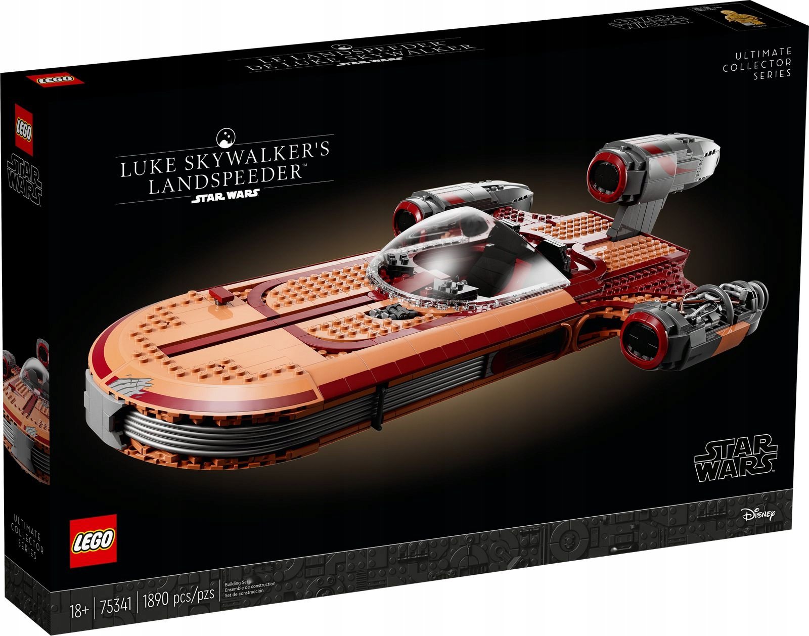 Star Wars Śmigacz Luke'a Skywalkera (75341) – Kultowy model do zbudowania
