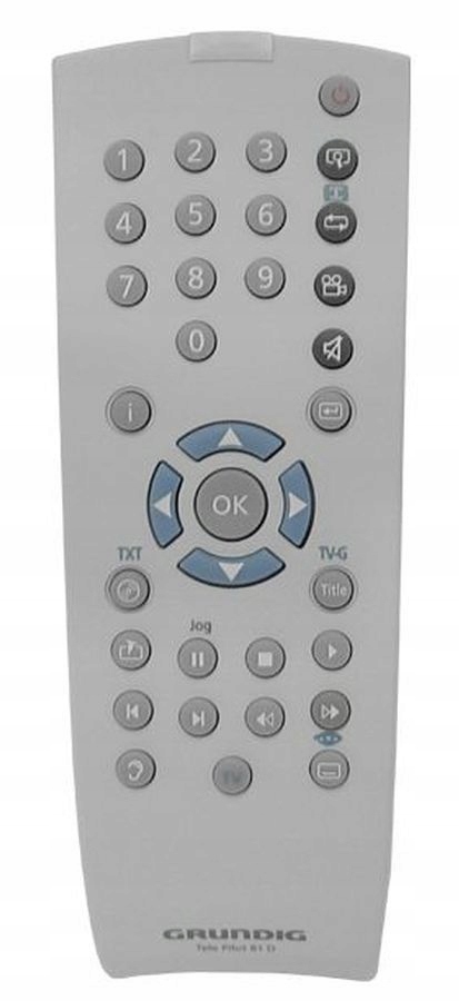 Pilot RTV Grundig PILOT DVD GDR 6460 – Idealne rozwiązanie do Twojego odtwarzacza DVD