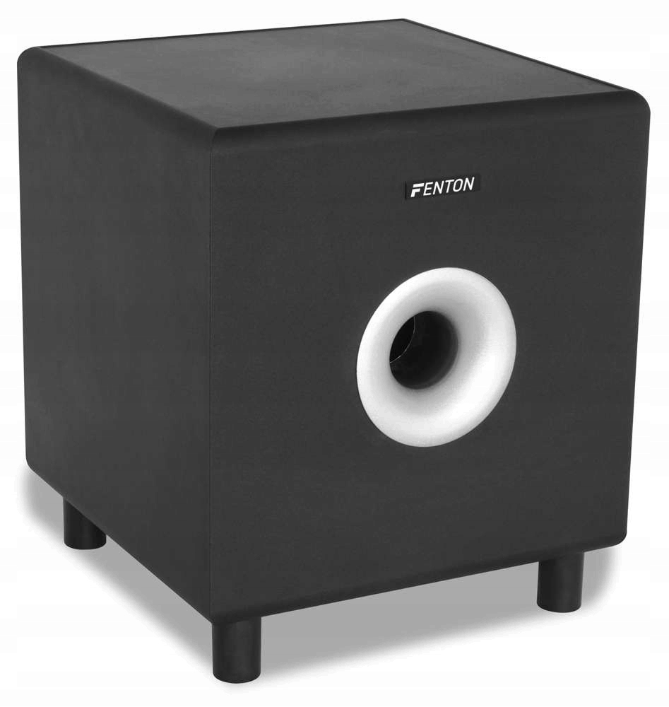 Subwoofer aktywny 10'' 200W SHFS10B Fenton – Doskonałe brzmienie w Twoim domu