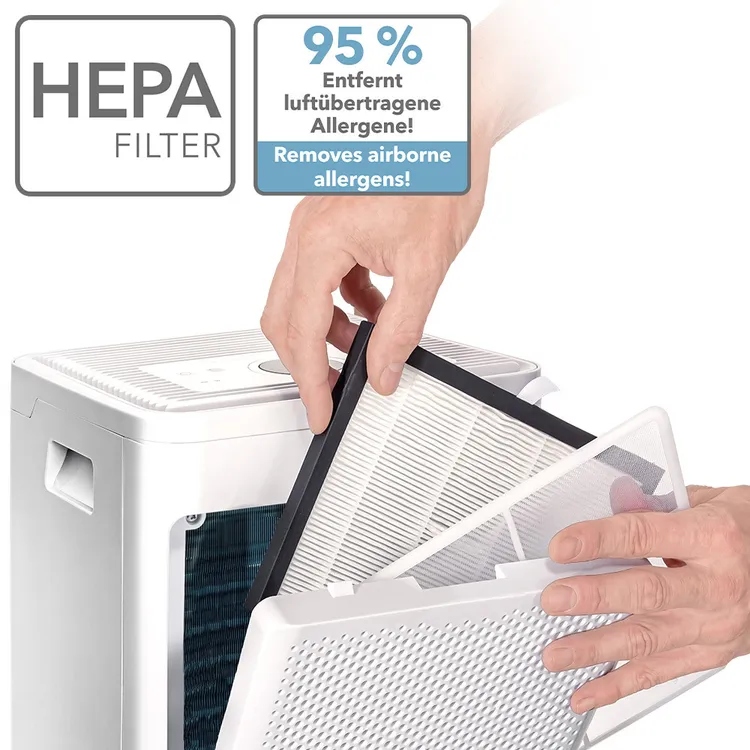 Oczyszczanie powietrza z filtracją HEPA