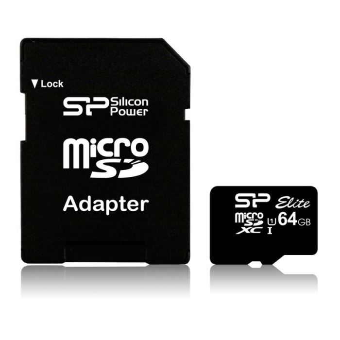 Karta pamięci MicroSDXC Elite 64 GB Class 10 UHS-I/U1 – Wydajność i niezawodność