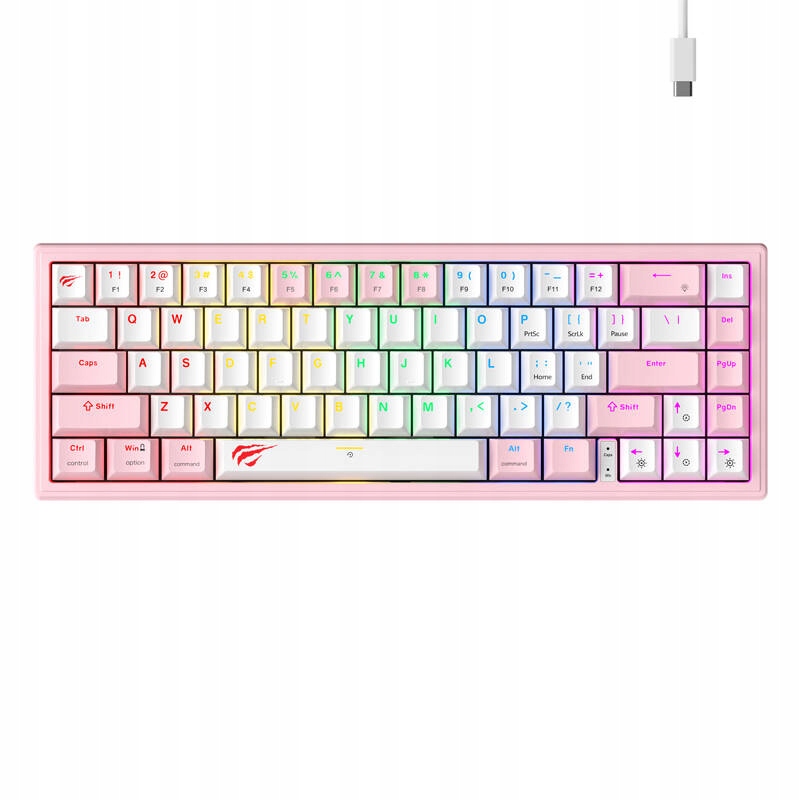 Klawiatura mechaniczna gamingowa HAVIT KB874L RGB – Wydajność i styl w jednym
