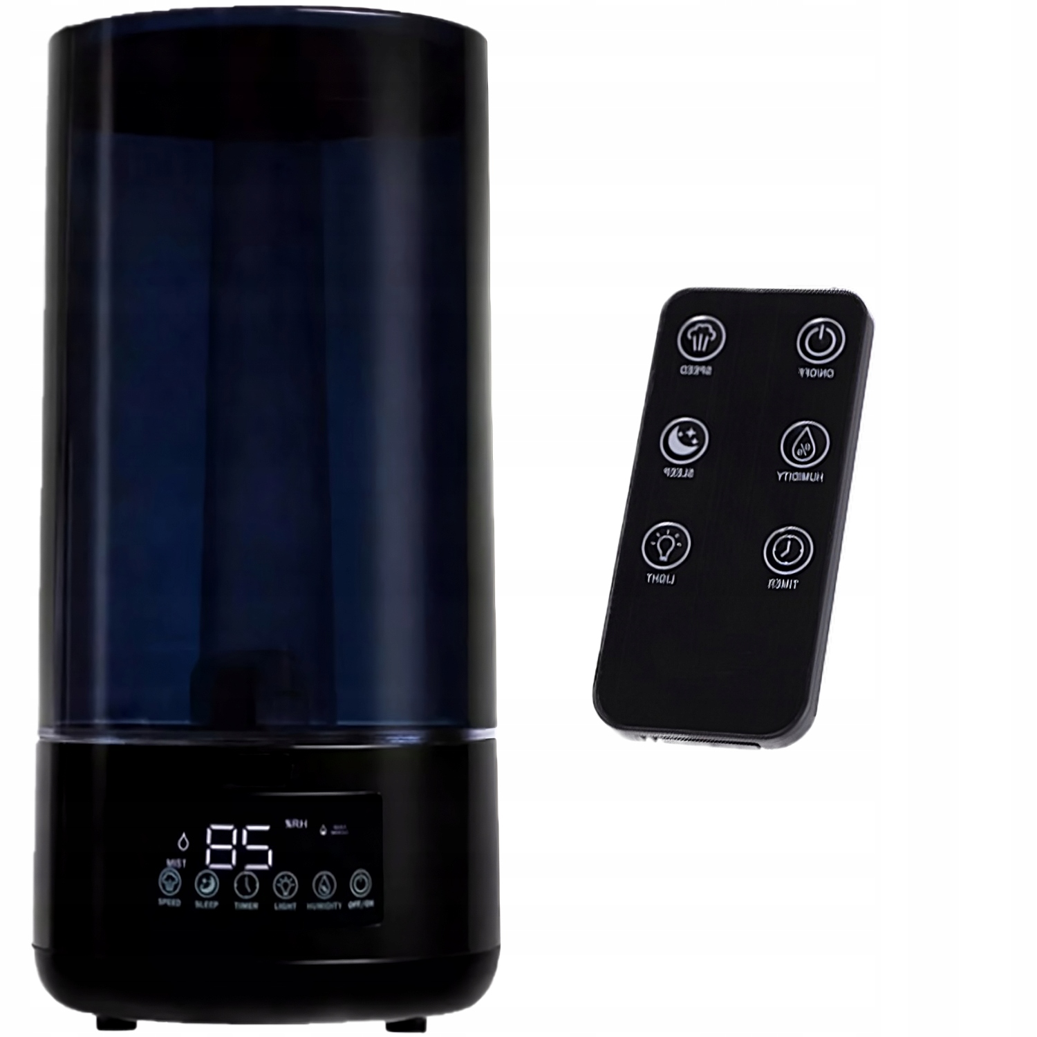 Nawilżacz powietrza automatyczny aromaterapia higrometr 3w1 4,5L LED pilot – Komfort i zdrowie w Twoim domu