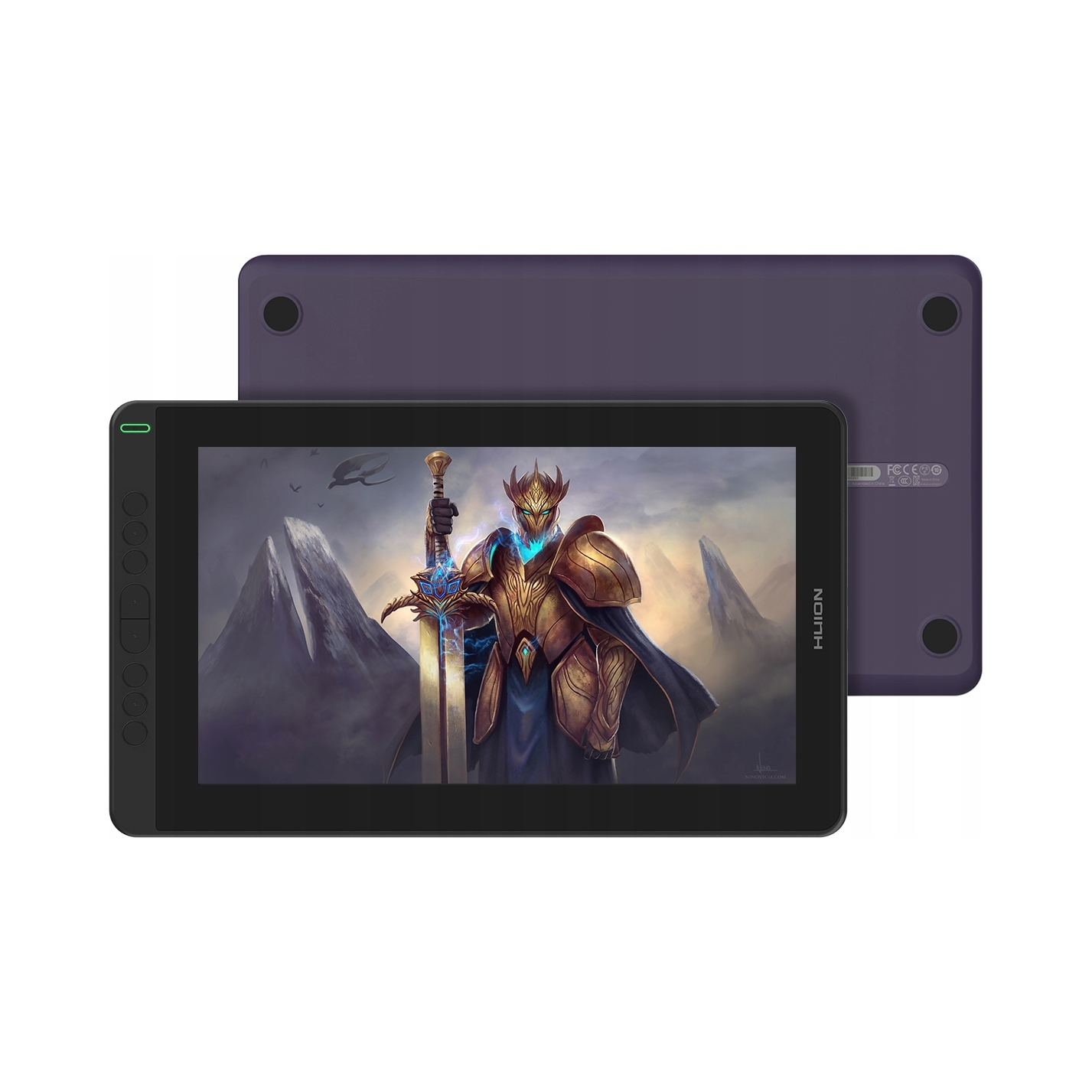 Tablet graficzny Huion Kamvas 13 Violet – Twoje kreatywne narzędzie