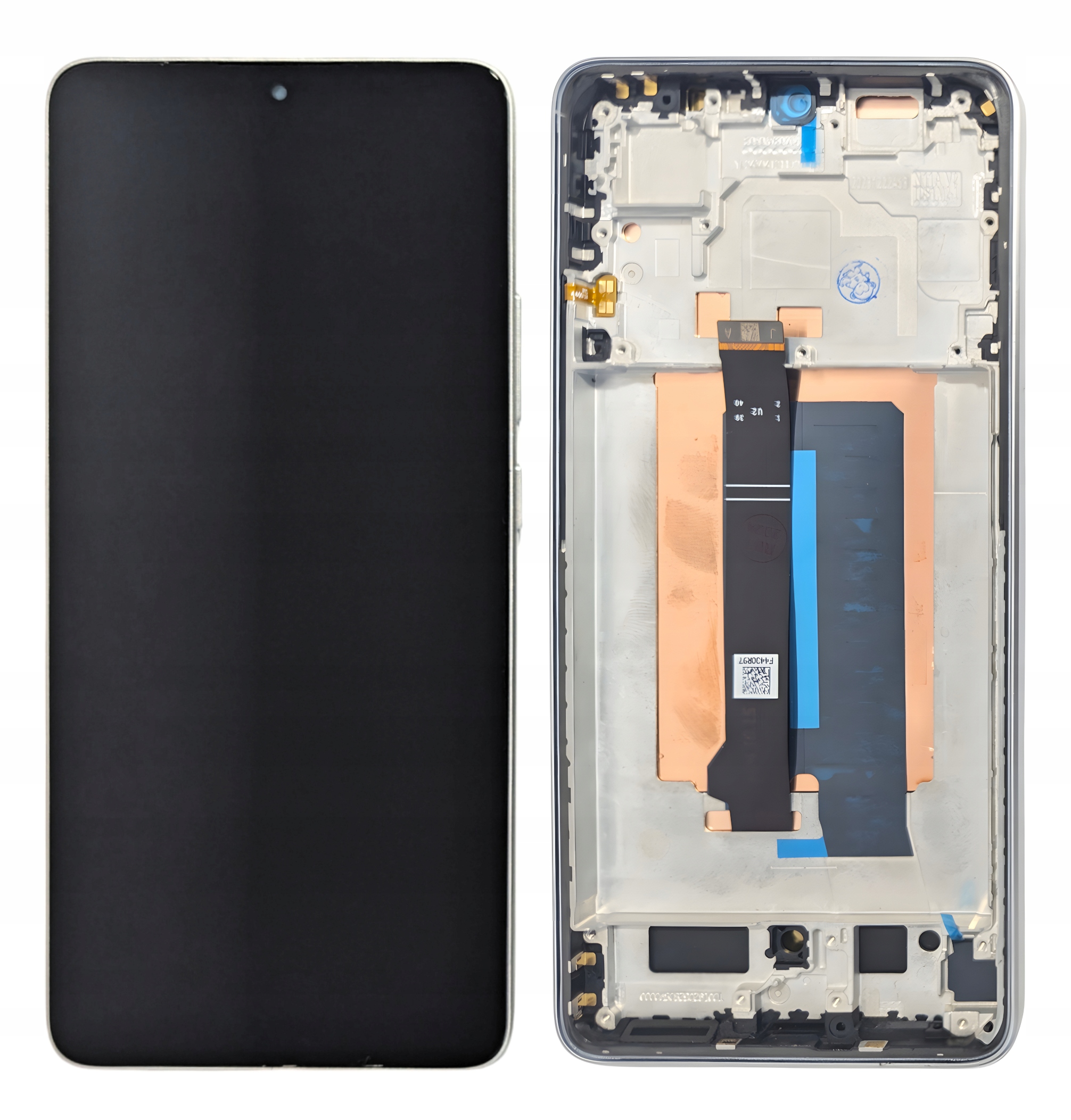WYŚWIETLACZ EKRAN LCD DO XIAOMI POCO X6 PRO OLED RAMKA SREBRNY 2311DRK48G – Idealne rozwiązanie dla Twojego telefonu